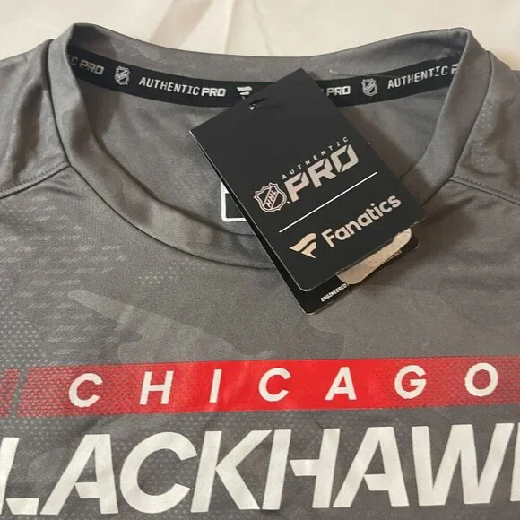 NHL Authentic PRO. FNATICS, Size M, gray color. Made in Indonesia. - Picture 3 of 9